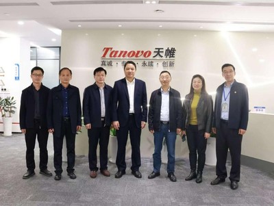 院領(lǐng)導(dǎo)帶隊(duì)赴中檢天帷調(diào)研交流，深化校企合作共促網(wǎng)安人才發(fā)展